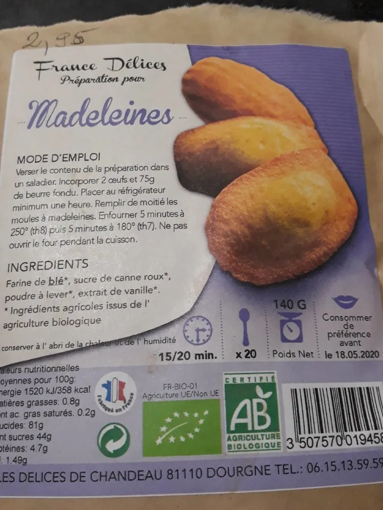 Madeleines