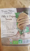 Pates a crepes sarrasin