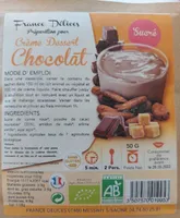Préparation pour Crème dessert chocolat