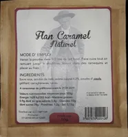 Flan caramel naturel