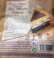 Préparation Flan Pâtissier Naturel