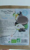 Flan chocolat/poire