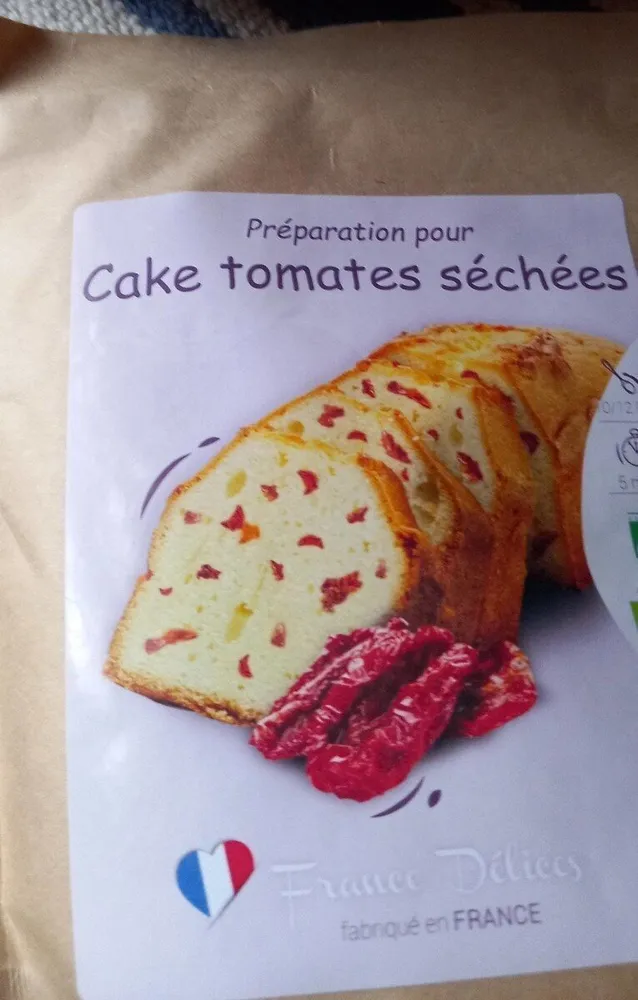 Cake tomates séchées