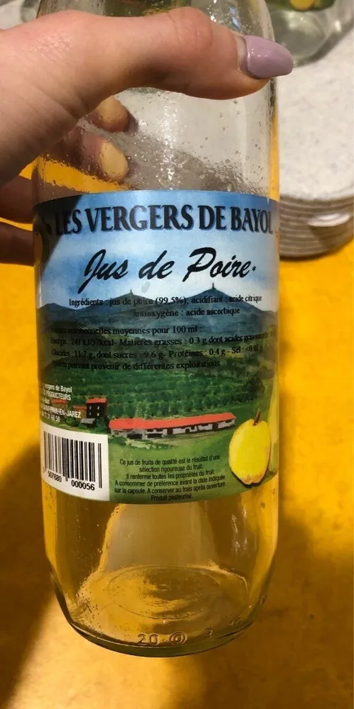 Jus de Poire