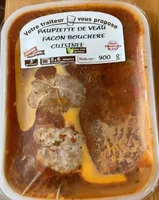 Paupiette de veau facon bouchere cuisinee