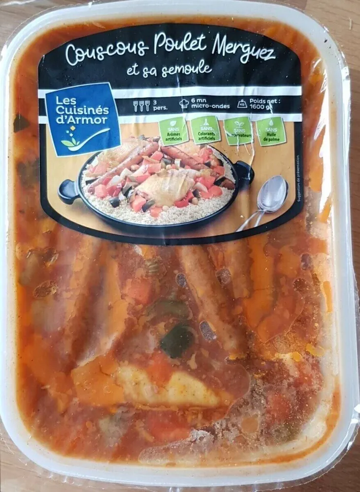 Couscous poulet merguez