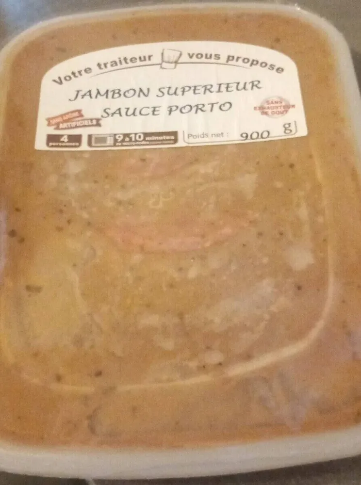 Jambon sauce portos
