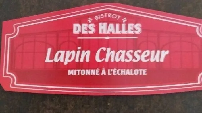 cuisse de lapin chasseur mitonnée à l'échalote