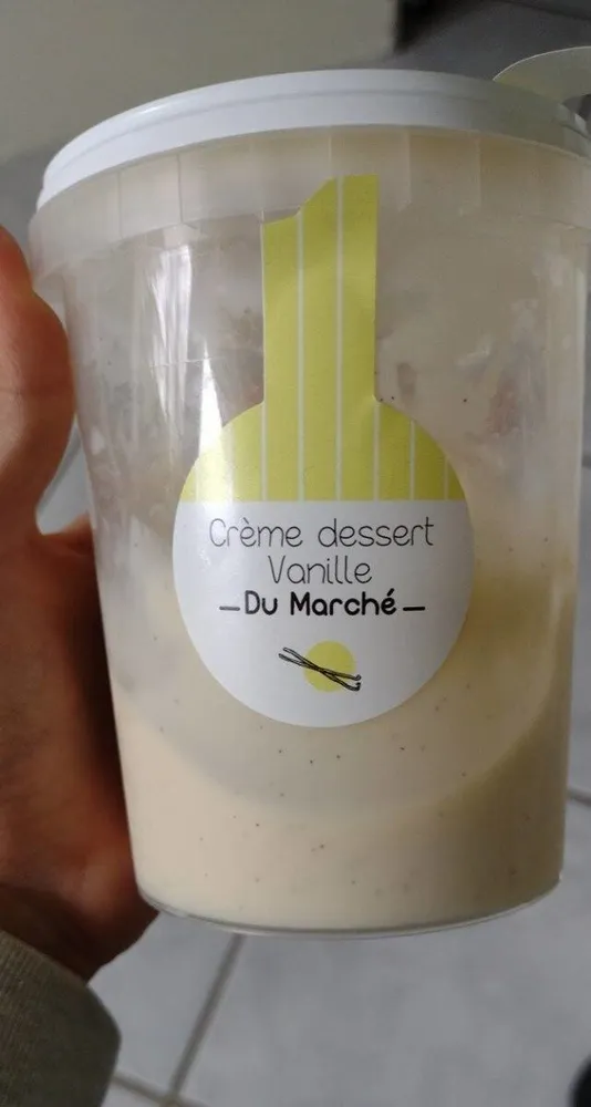Crème dessert vanille