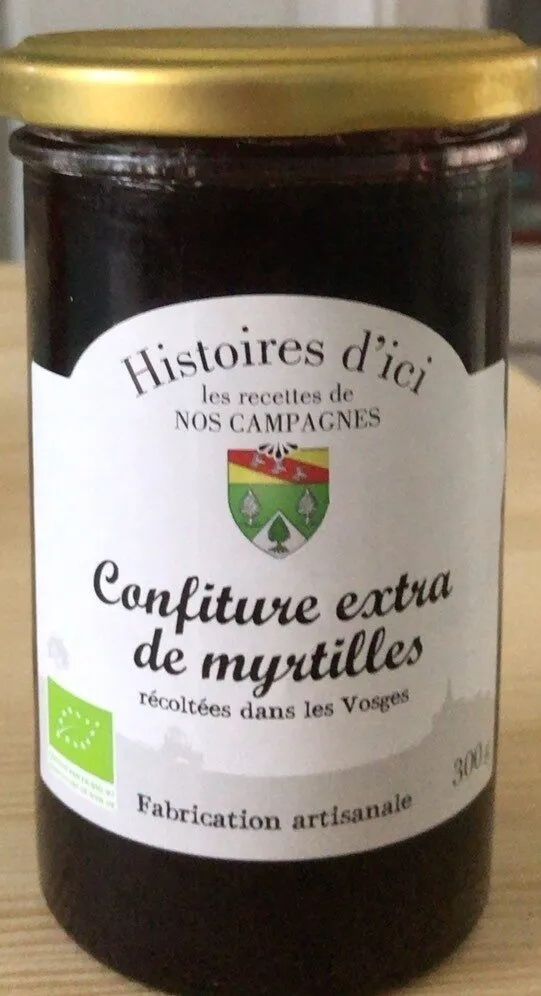 Confiture extra de myrtilles