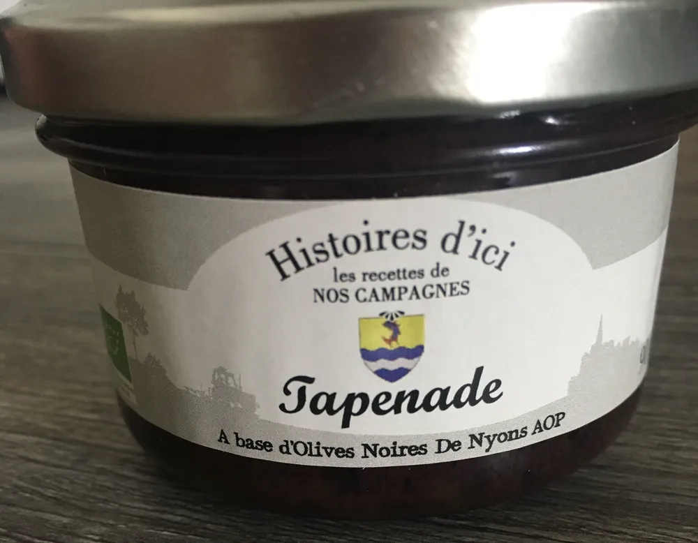 Tapenade A base d'Olives Noires De Nyons AOP