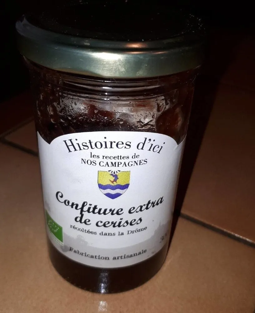 Confiture extra de cerises