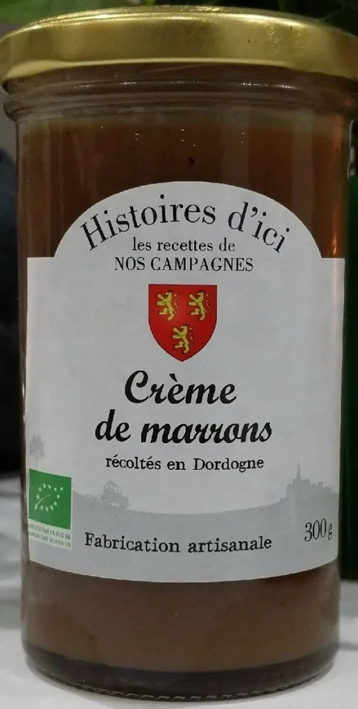 Crème de marrons récoltés en Dordogne