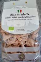 Pappardelle au blé semi-complet d'épeautre