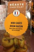 Mini cakes rhum raisin