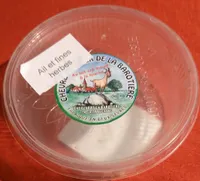 Palet frais ail ciboulette