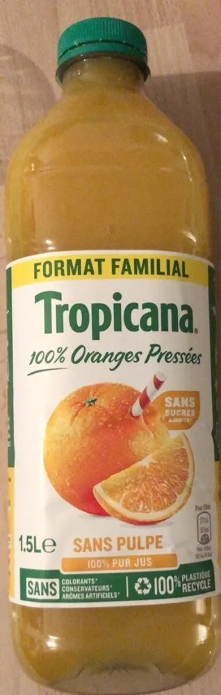 100% oranges préssées