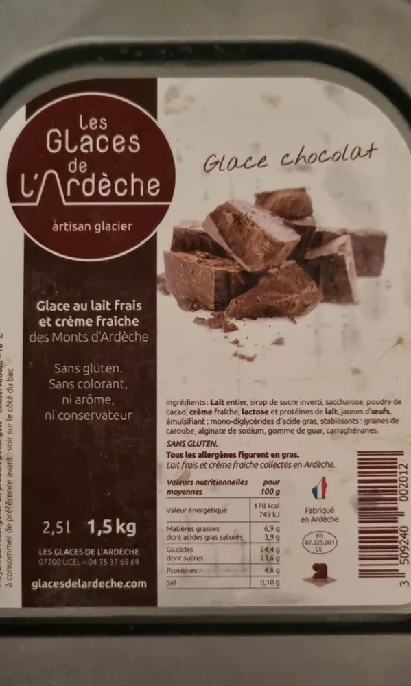 Glace chocolat