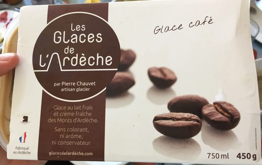 Creme glacee au cafe LES GLACES DE L'ARDECHE