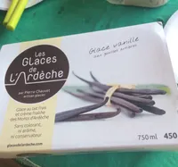 Glace de l'ardeche vanille gousses entières