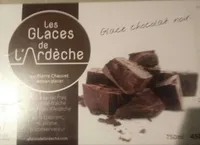 Glace chocolat noir