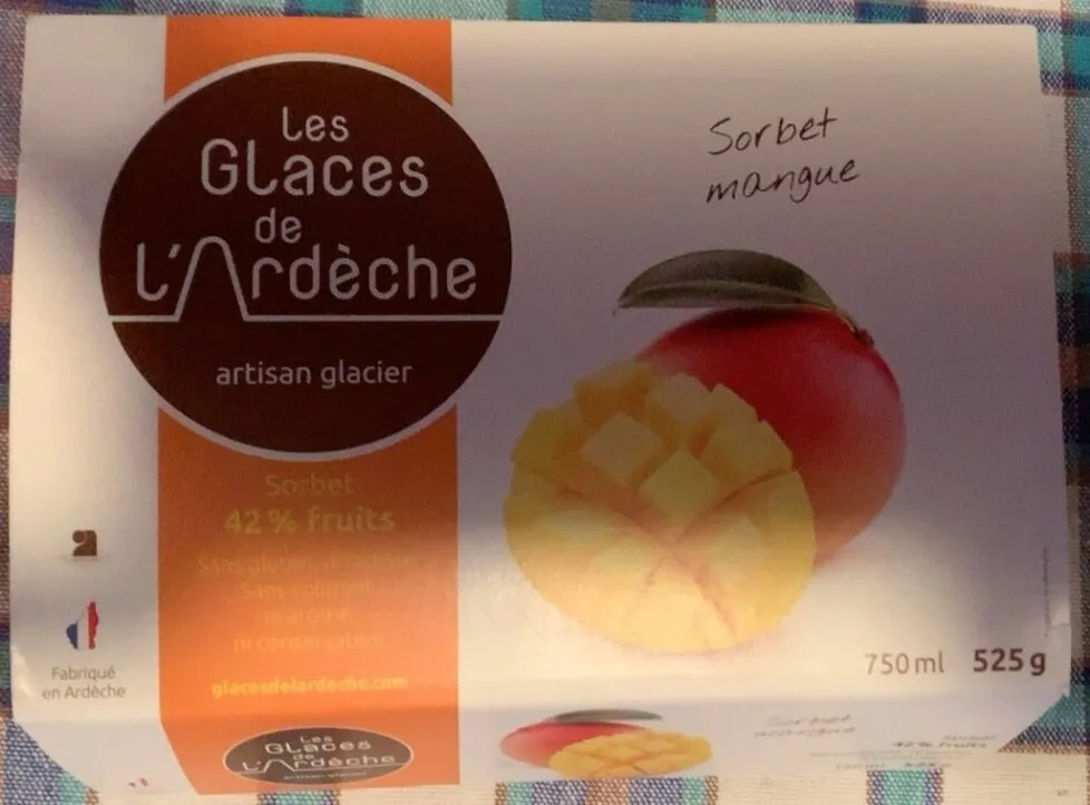 Sorbet mangue