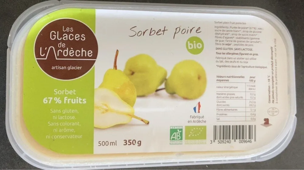 Sorbet Poire