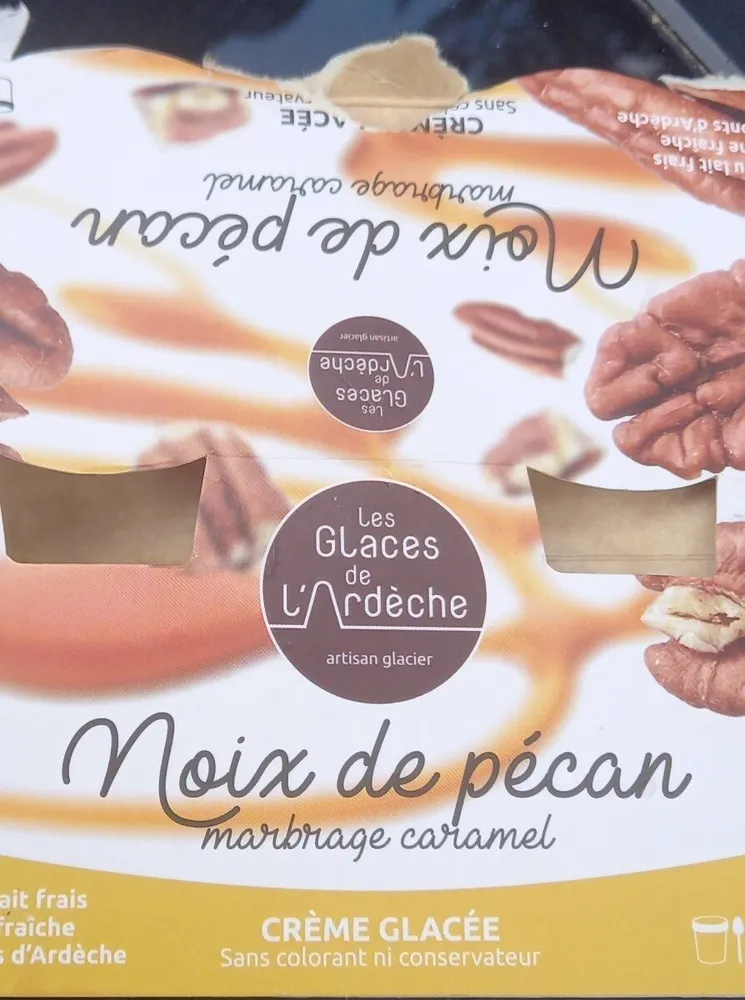 Glace à la noix de pécan