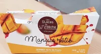 Sorbet mangue rôtie