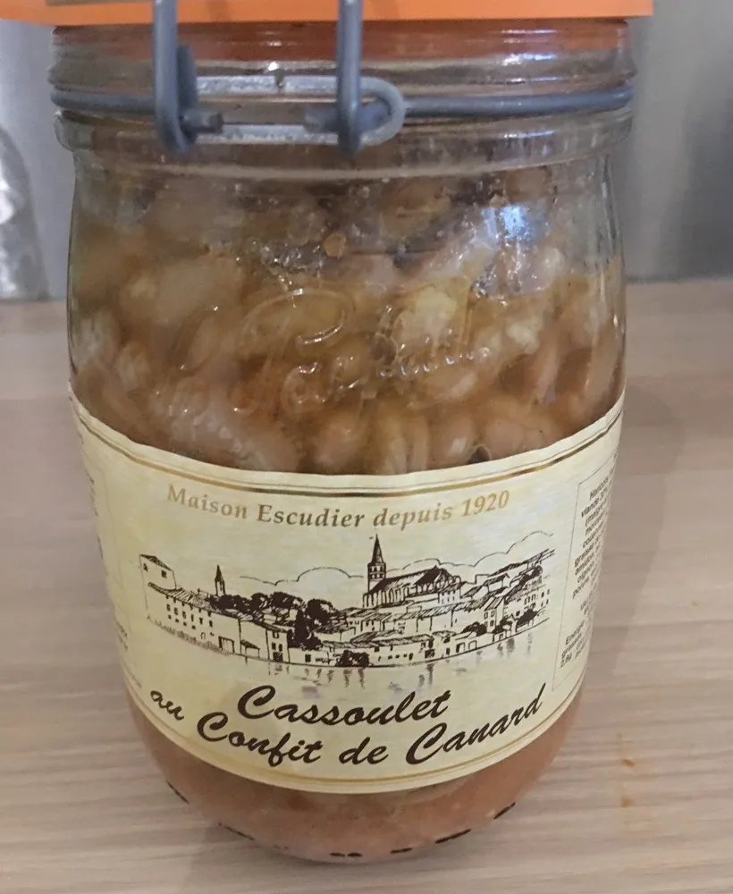 Cassoulet au confit  de canard