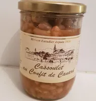 Cassoulet au confit de canard 780g