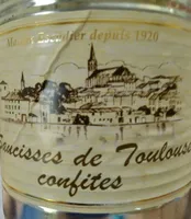 Saucisses de Toulouse confites