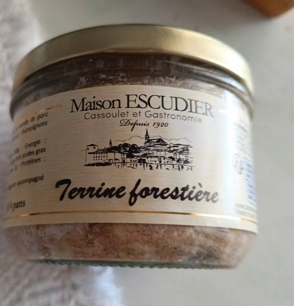 Terrine forestière