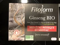 Ginseng Bio - 60 Comprimés - Fitoform