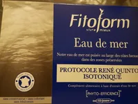 Eau De Mer Isotonique - 30 Ampoules - Fitoform