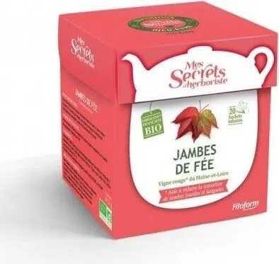 Jambes De Fée Bio - 20 Sachets - Mes Secrets D'herboriste