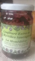 Confiture extra de Myrtilles sauvages