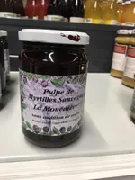 Pulpe de myrtilles sauvages la monedière