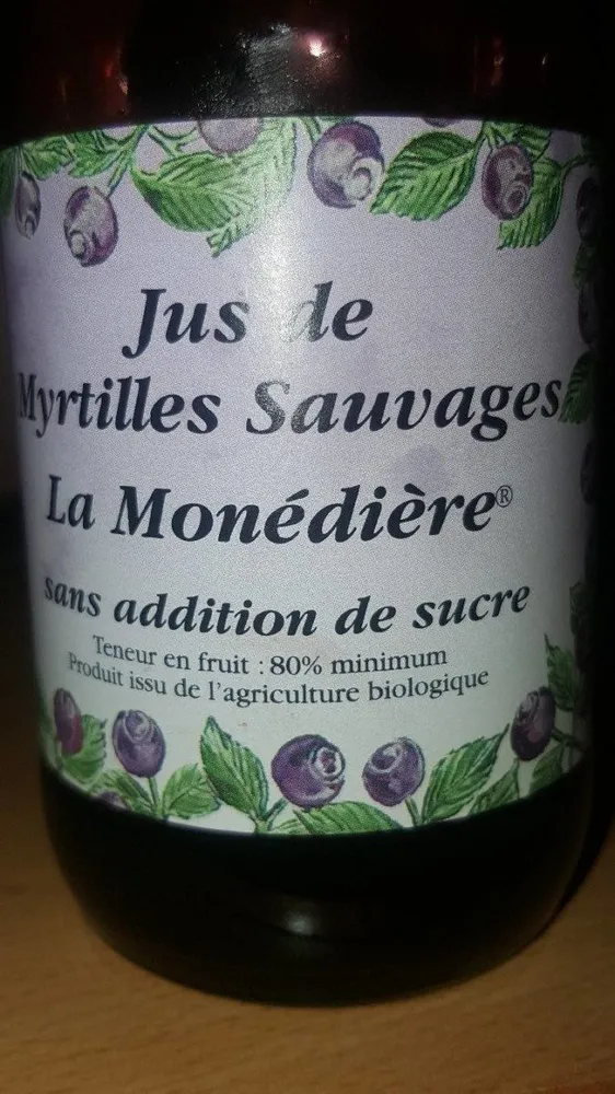 Jus de Mytilles Sauvages