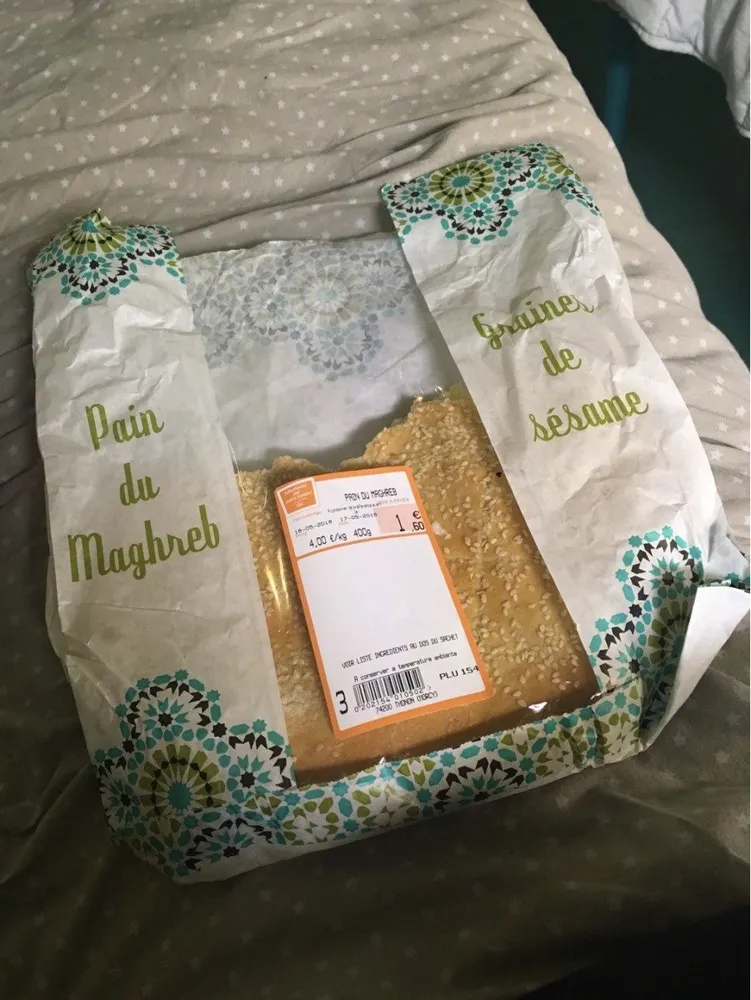 Pain du Maghreb graine de sésame