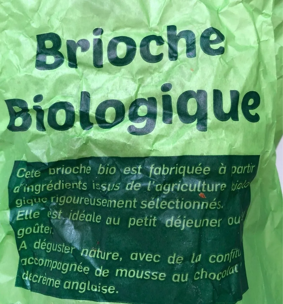 Brioche Biologique