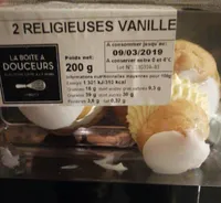 Religieuses vanille