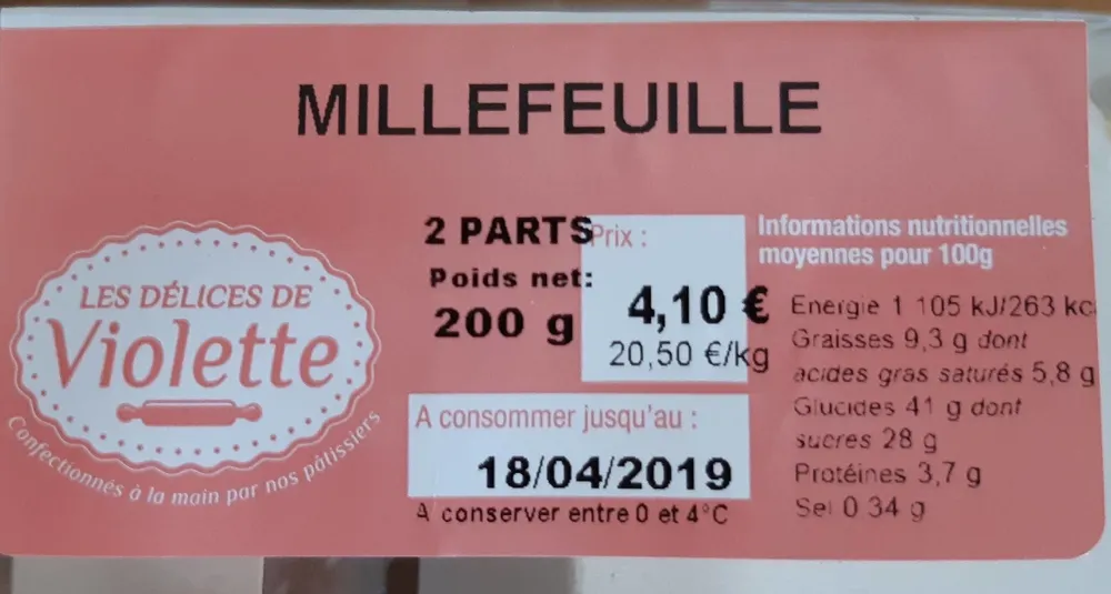 Millefeuille