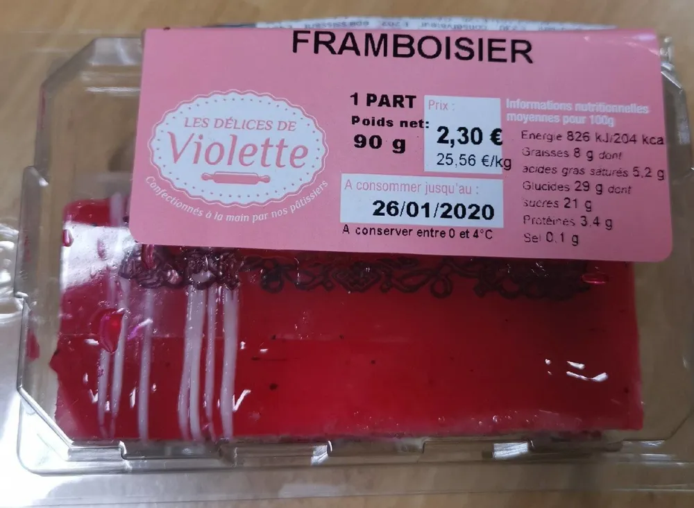 Framboisier 1 part