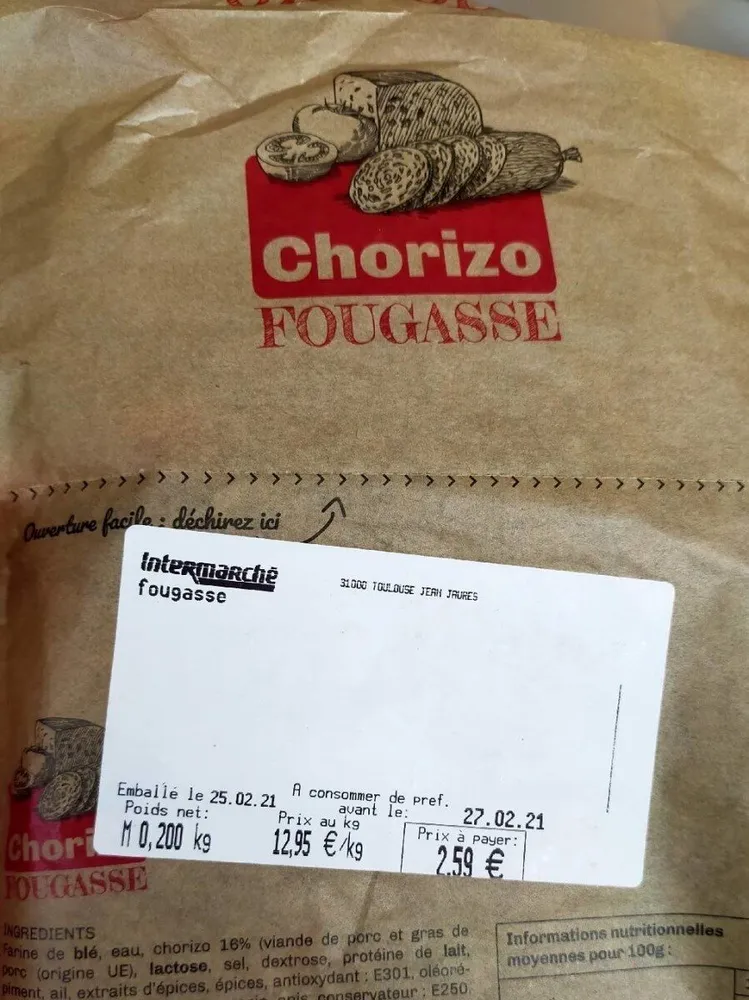 Fougasse Chorizo