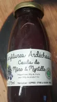 Coulis de mûre et myrtille