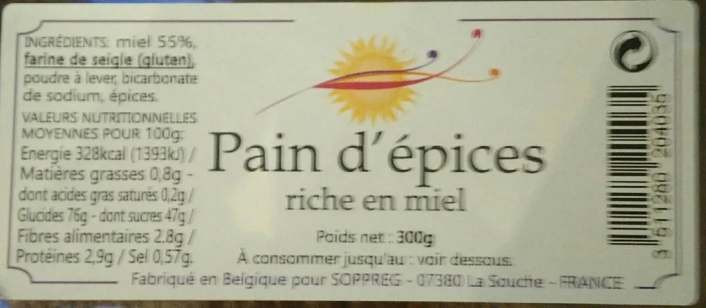 Pain d'épices
