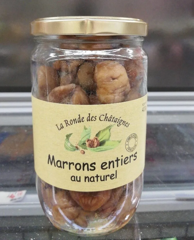Marrons entiers au naturel