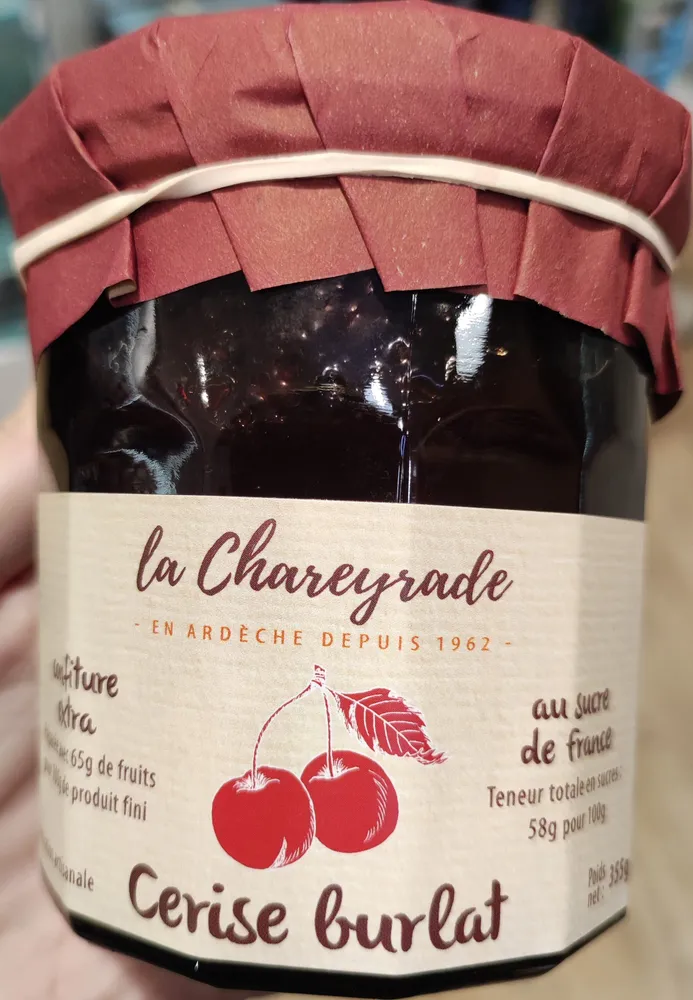 Confiture de cerise burlat