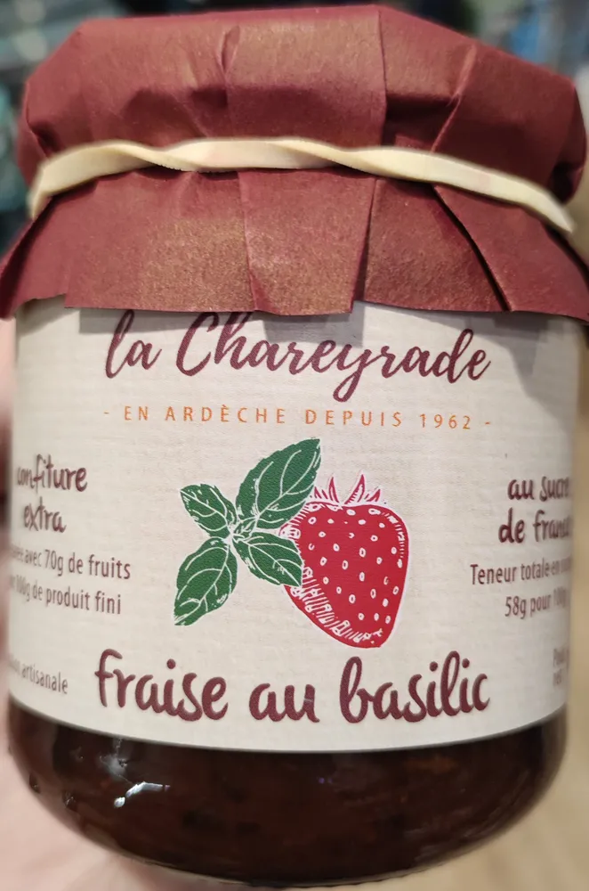 Fraise au basilic